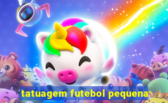 tatuagem futebol pequena